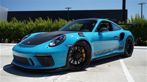 2020 Porsche 911 Gt3 Rs Blue | SPORTCars