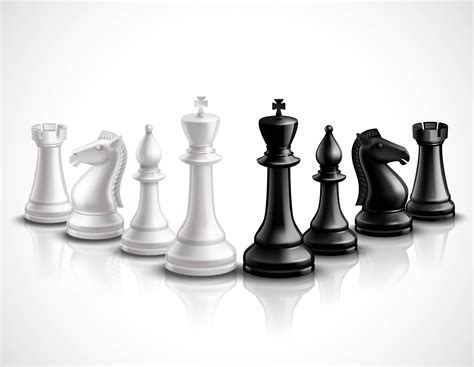 Chess Pieces Illustration 434886 Vector Art at Vecteezy