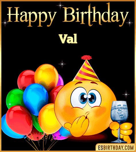 Happy Birthday Val GIF 🎂 Images Animated Wishes【28 GiFs】