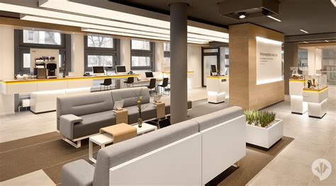 Commerzbank Flagship Branch Concept | Bank interior design, Office ...