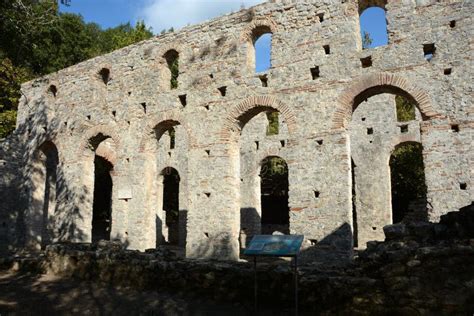 Ruins of Ancient Butrint in Butrint National Park Stock Photo - Image ...