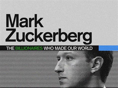 Prime Video: Mark Zuckerberg: The Billionaires Who Made Our World