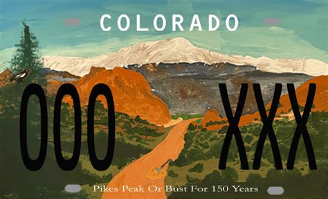 Voting open for Colorado’s 150th anniversary license plate design ...