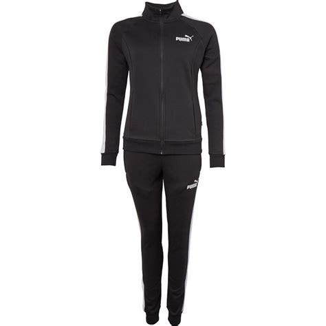 Buy Puma Womens Fleece Tracksuit Puma Black