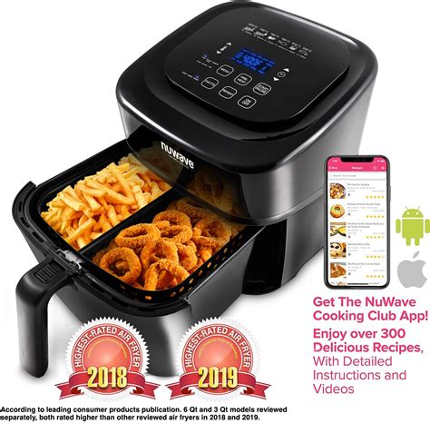 Best Nuwave Brio Air 2Qt Fryer Grill Pan - Life Sunny