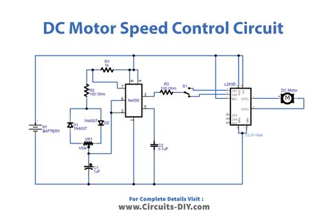 Pwm Motor Speed Controller Circuit