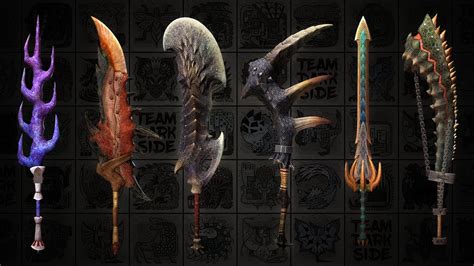 Monster Hunter Rise Weapon Designs - Printable Form, Templates and Letter