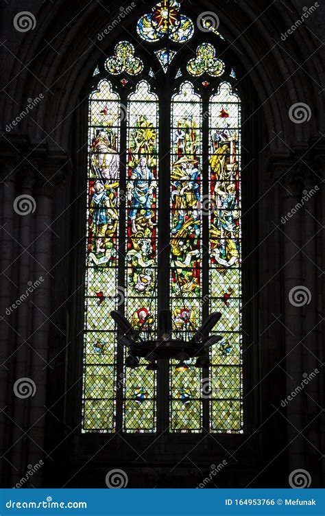 Interior of the Rouen Cathedral Editorial Photo - Image of tombstone ...