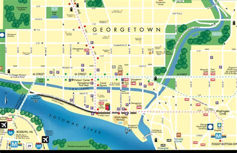 1068 30th Street Georgetown Dc Map - Map