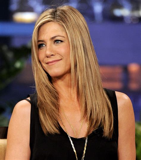 Jen Aniston on Leno- side view of great layers | Jennifer aniston hair ...