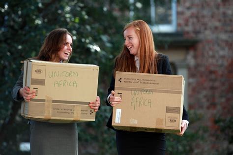 Kings Priory School pupils donate uniforms - Chronicle Live