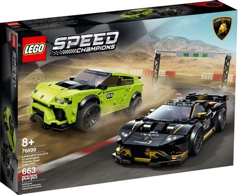 LEGO Speed Champions Lamborghini Huracán Super Trofeo EVO & Urus ST-X ...