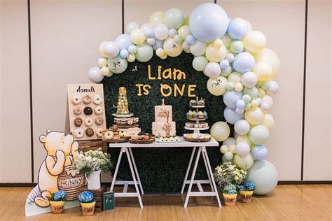 Liam's First Birthday Party! Winnie The Pooh Theme — H A N A N