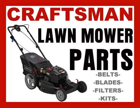 Lawn Mower Parts For Craftsman Lawnmowers - Fix Your Lawnmower DIY ...