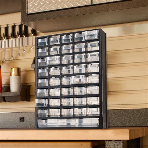 Stalwart 41-Compartment Plastic Storage Drawers for Tools or Crafts ...