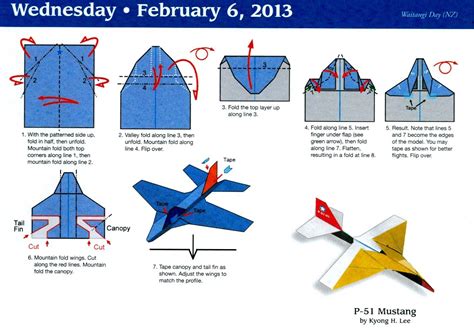 Paper Airplane Calendar | Origami paper plane, Origami paper crane ...