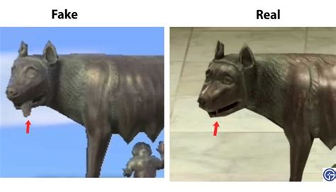 Real vs Fake Statues Comparison In ACNH - Gamer Tweak