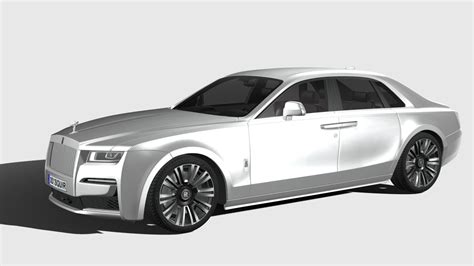 Rolls Royce Ghost 2021 - Buy Royalty Free 3D model by SQUIR3D [f417013 ...