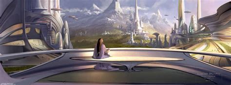 Alderaan concept art | Star wars concept art, Star wars planets, Star ...