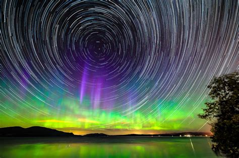 Aurora Borealis Hits Home - Damian Vines Photography