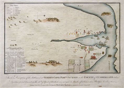 Sydney Cove | Map, Cove, Vintage maps