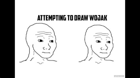 ATTEMPTING TO DRAW WOJAK - YouTube