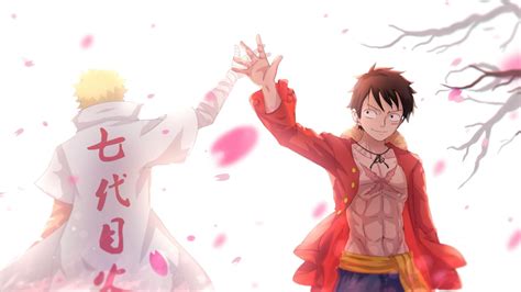 Naruto x Luffy | Anime crossover, Anime, Naruto wallpaper