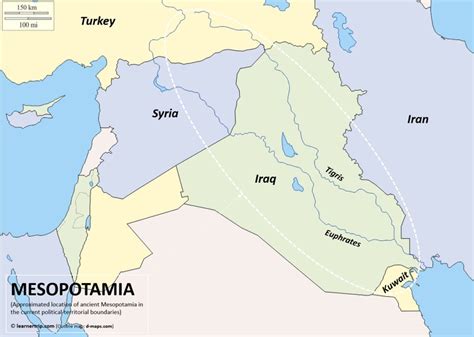 Mesopotamia Modern Day Countries