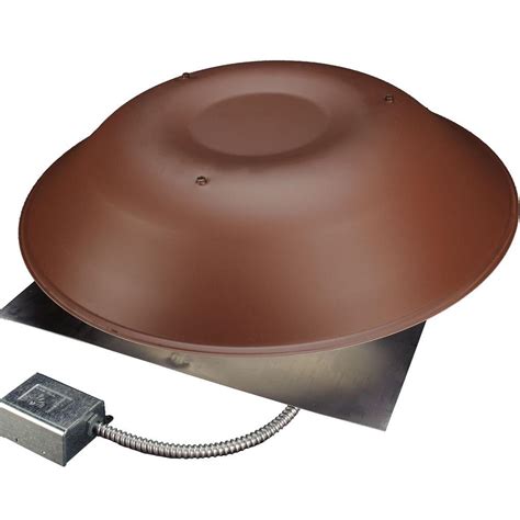 Lomanco LomanCool 2000 800 CFM Brown Power Attic Vent-2000BR - The Home ...