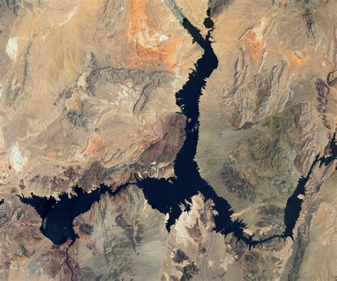 Lake Mead Drought Shown In Dramatic New NASA Images - Newsweek