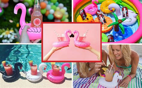 Amazon.com: Inflatable Drink Holder, 25 Pack Pool Drink Floats ...