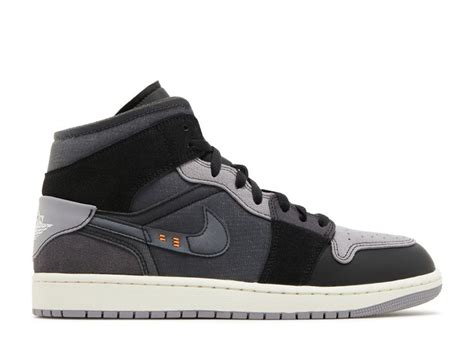 Air Jordan 1 Mid SE Craft 'Inside Out - Black' - Artislovelife Store