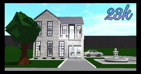 Bloxburg Houses 2 Story Cheap 30k Bloxburg House Build 2 Story | Images ...