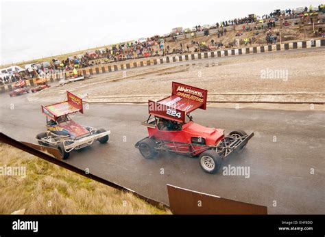 formula 2 f2 stock car cars racing on an oval track tracks at warton ...