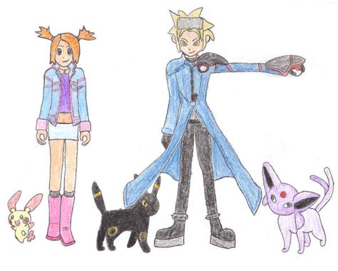 Pokemon Colosseum Characters by Silver-100 on DeviantArt