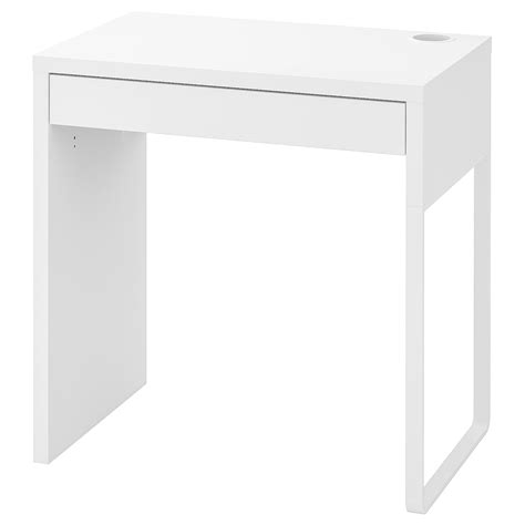 MICKE desk, white, 73x50 cm (283/4x195/8") - IKEA