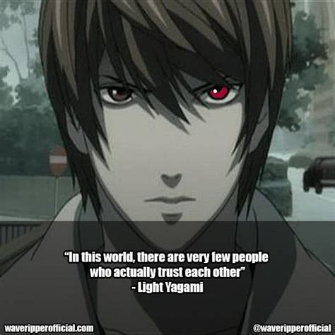 30+ Death Note Quotes That Can Psyche You - Waveripperofficial