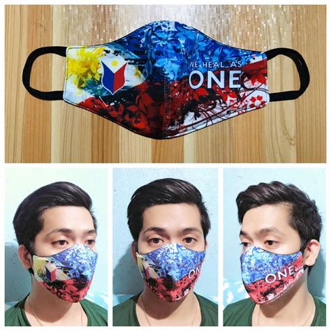 FLAG DESIGN FACE MASK | MAKABAYAN 1 | Shopee Philippines