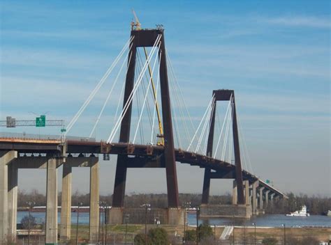 Industrial History: 1983 Hale Boggs Memorial Bridge over Mississippi ...