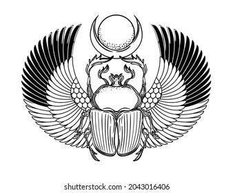 27+ Egyptian Art Scarab Tattoo - MarillaCheree