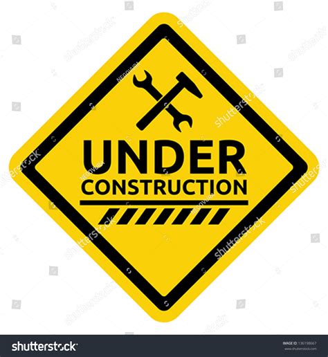 Vector Under Construction Sign: Over 38,201 Royalty-Free Licensable ...