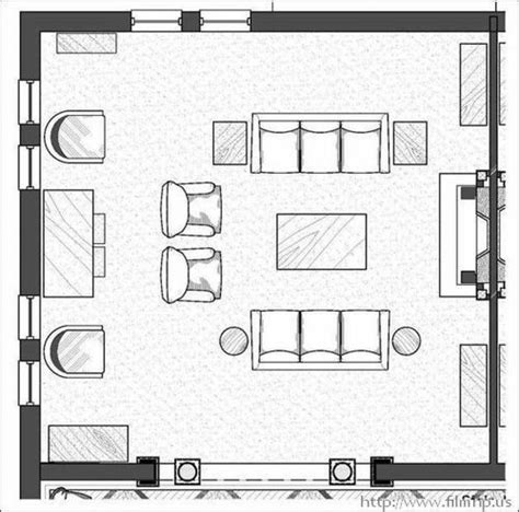 Floor Plan Living Room Furniture Layout