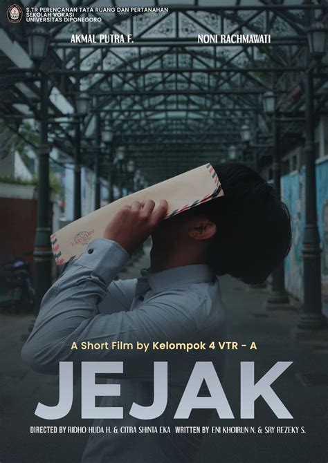 Poster Short Film Jejak in 2023 | Film pendek, Poster film, Film