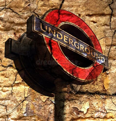 London underground sign editorial stock image. Image of underground ...