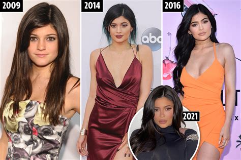 Kylie Jenner's incredible face and body transformation as she turns 24 ...