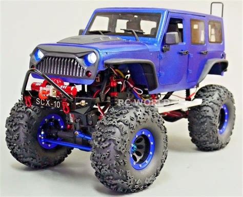 RC Truck Body Shell 1/10 JEEP WRANGLER RUBICON Hard Body V2 + METAL ...