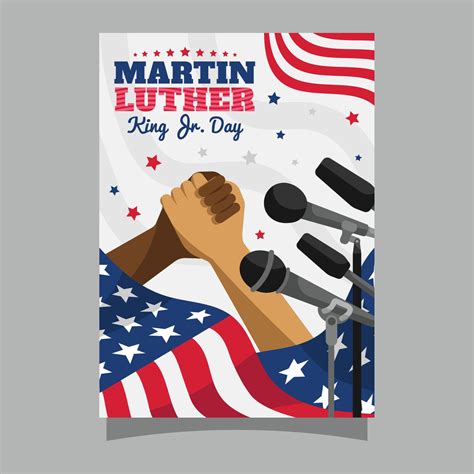 Martin Luther King Day Poster 5172480 Vector Art at Vecteezy