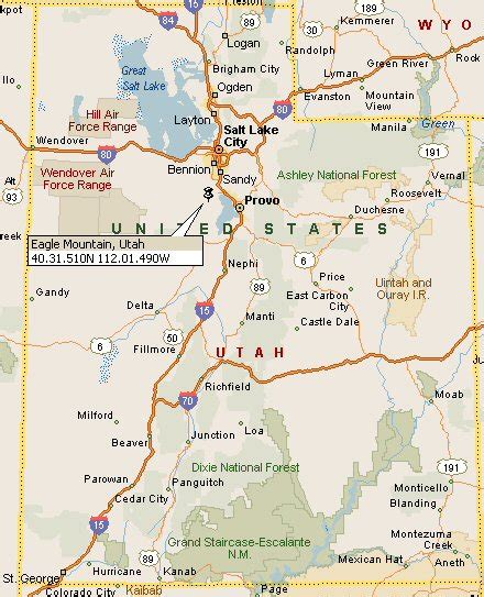 Eagle Mountain, Utah Map 4