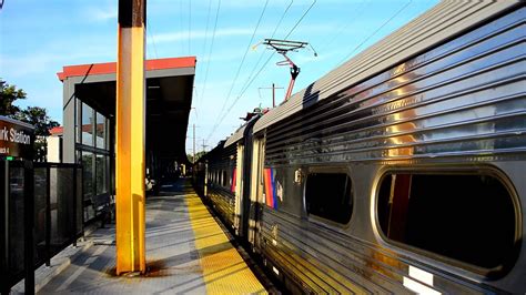 Amtrak & New Jersey Transit : Metropark Station - YouTube