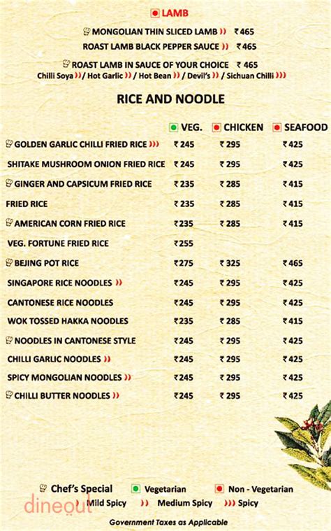 Menu of Clove, Thane West, Mumbai | Dineout